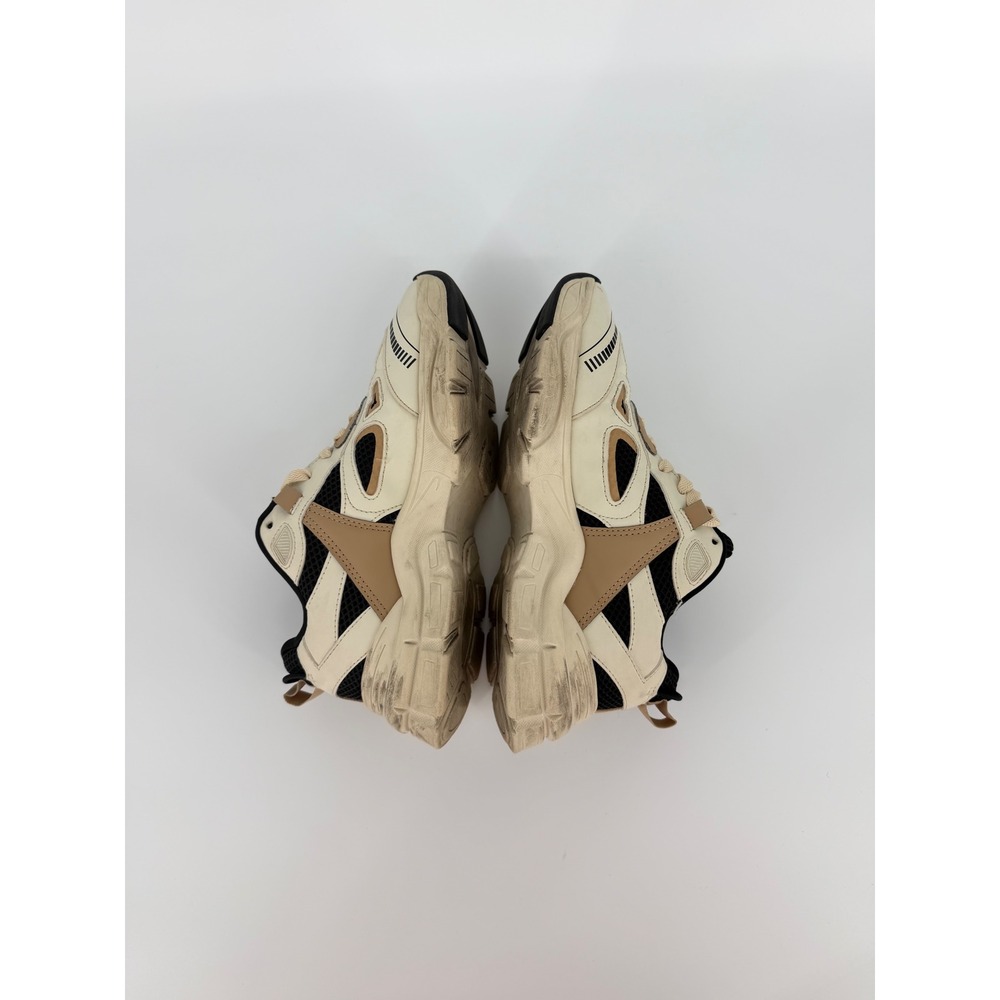 Steve Madden Clydie Bone Tan Black Chunky Platform Sneakers CLDE01S1 Size 8M - Picture 8 of 10